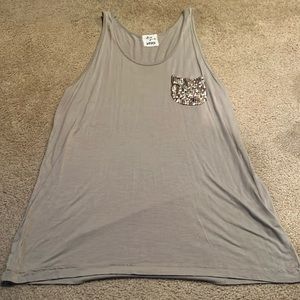 Son of John top in size 1 (S) with beaded pocket